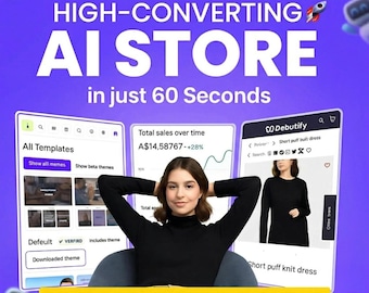 Shopify Debutify 8.8 Theme Enterprise Plan | One-Time Payment for Lifetime | Responsive Premium Shopify Design