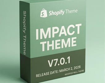 Impact Shopify Theme v7.0.1 – Premium Responsive Shopify 2.0 Template for Tech, Electronics & Modern Ecommerce Stores