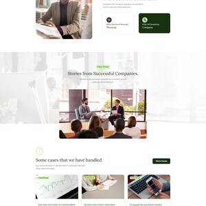 WordPress Elementor-mallpaket för företagsrådgivning | Webbdesign för företag, finans och byråer | Responsivt och redigerbart bild 7