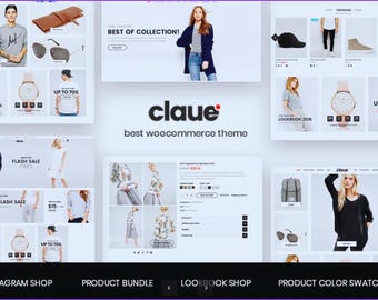 Tema adaptable de WooCommerce para moda y estilo de vida: plantilla minimalista de WordPress para ropa, portafolios, blogs y tiendas boutique.