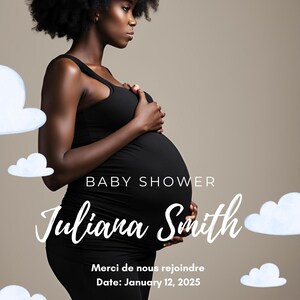 Carte d’invitation baby shower