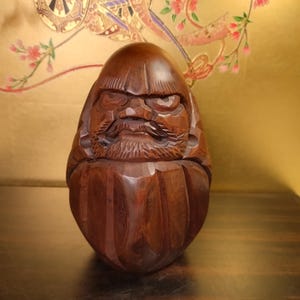 Wooden daruma - Etsy 日本