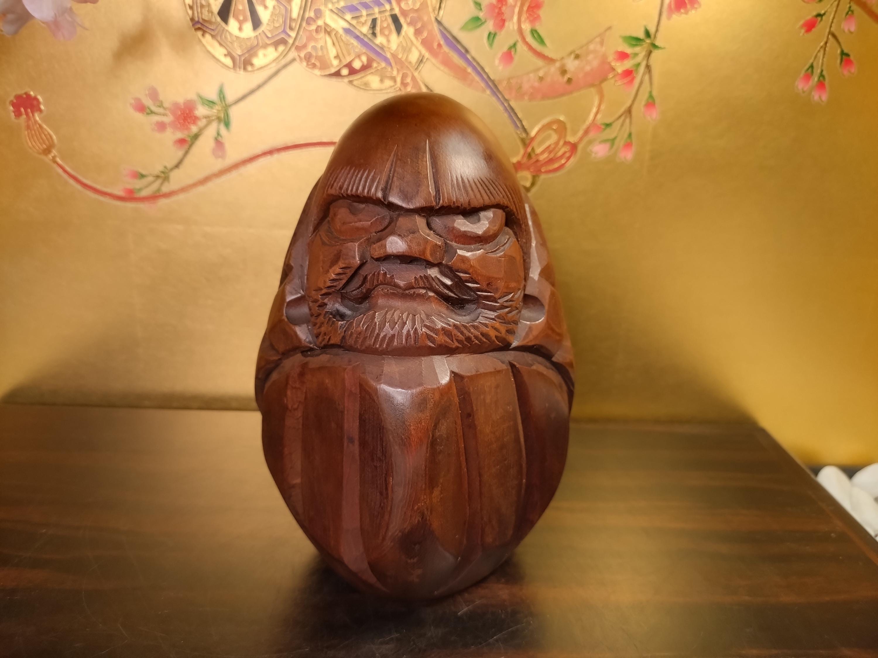 だるま　木製 Wooden daruma - Etsy 日本
