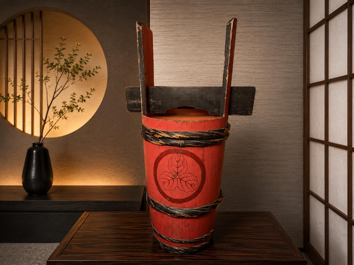 Antique Japanese Sake Barrel - Etsy