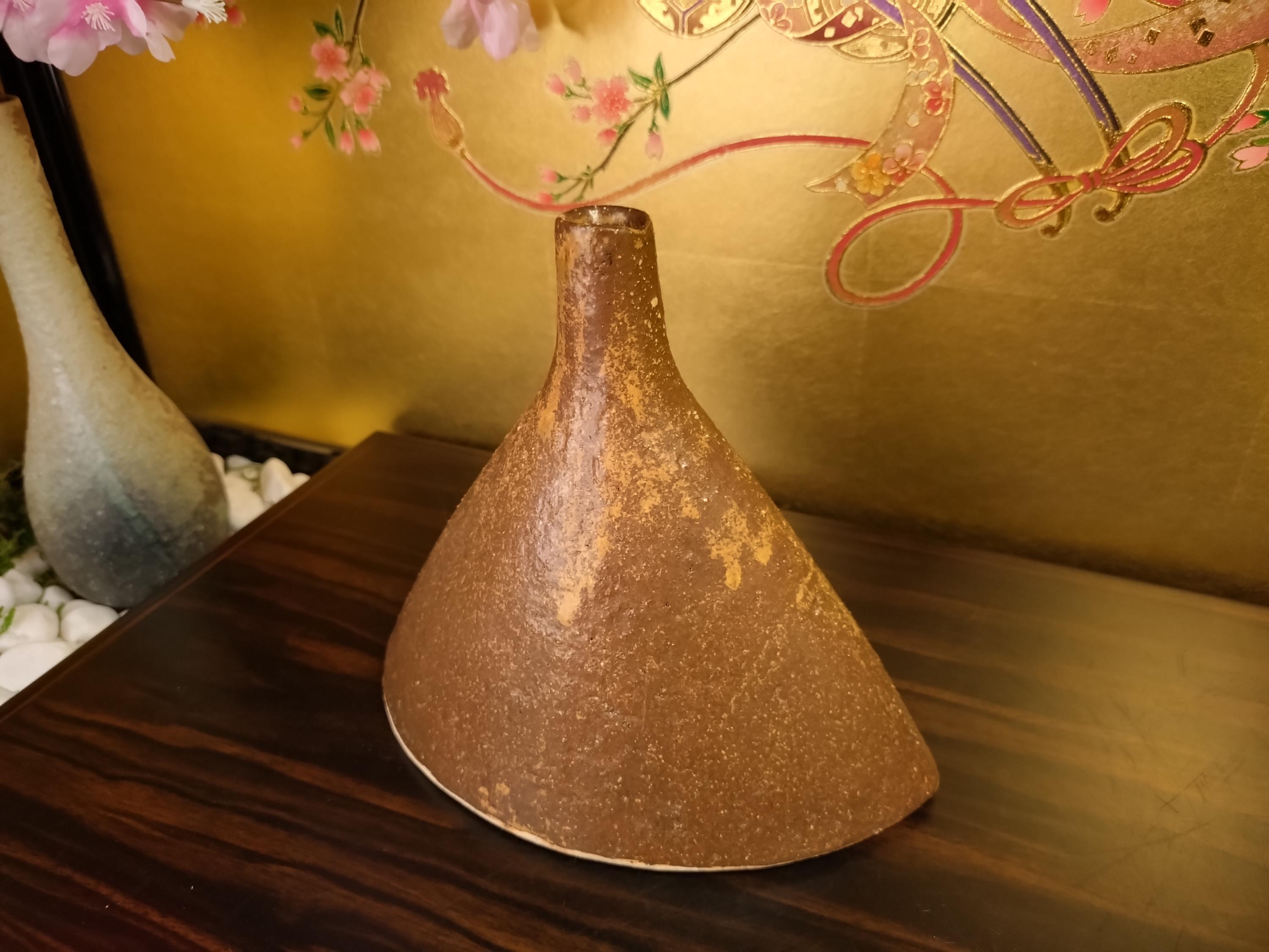 ヴィンテージ ジャンキッチ 熊倉炻器 花瓶：走泥社 日本の陶芸 - Etsy 日本