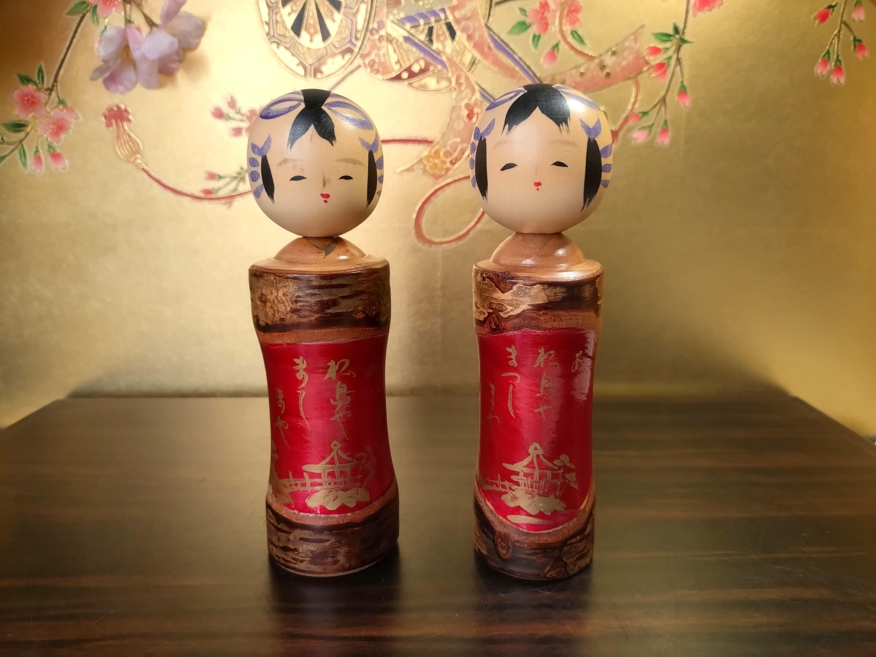 こけし（達郎作） Amazon | 伝統こけし 創作こけし 高橋達郎作 | 民芸品 | おもちゃ