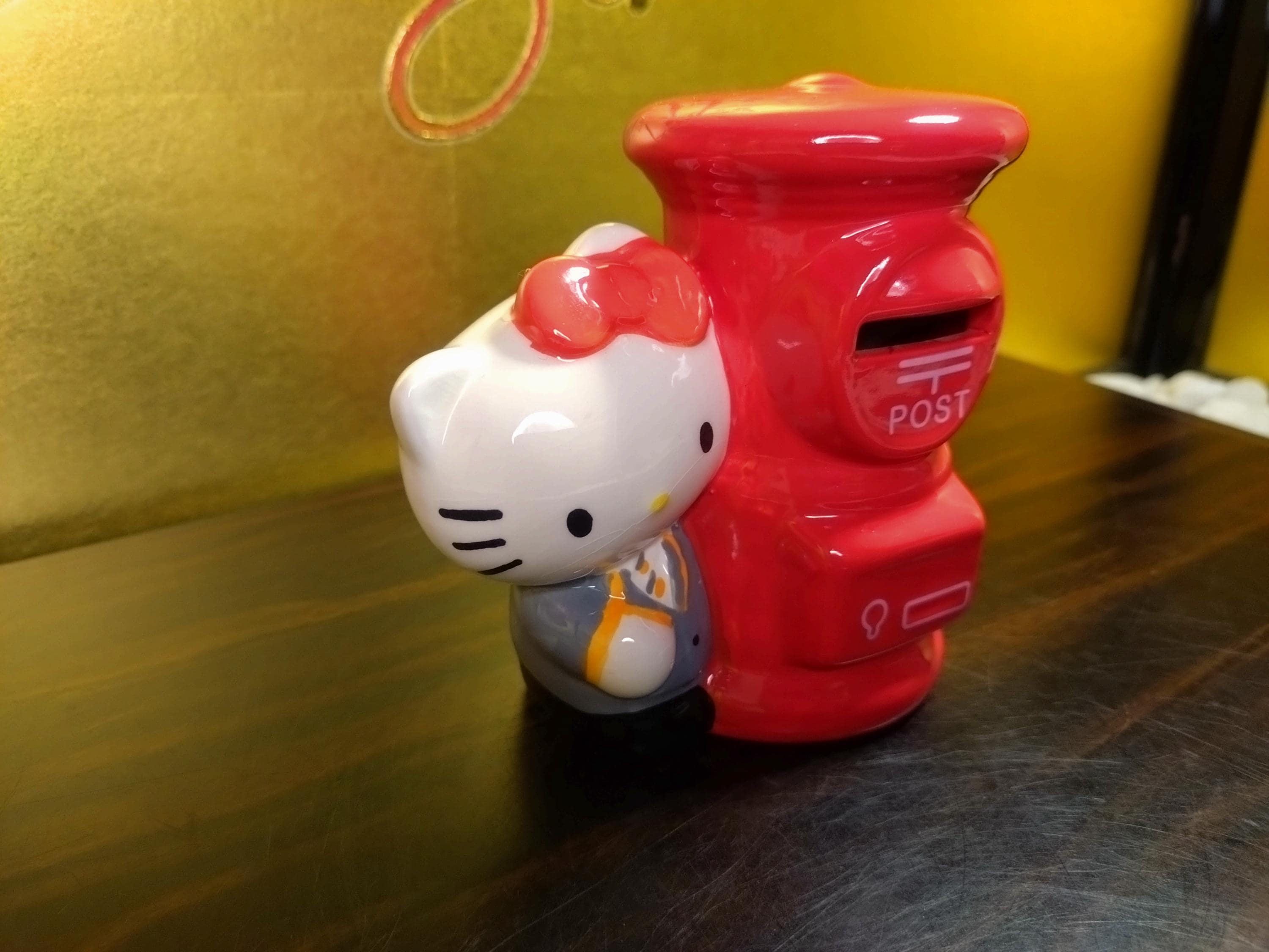 Vintage 1976 Hello Kitty Japan Post Ceramic Coin Bank - Etsy