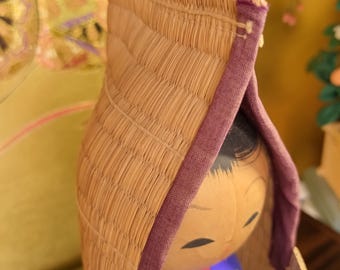 ヴィンテージ雪ん子こけし：手作り白樺の民芸品 - Etsy 日本