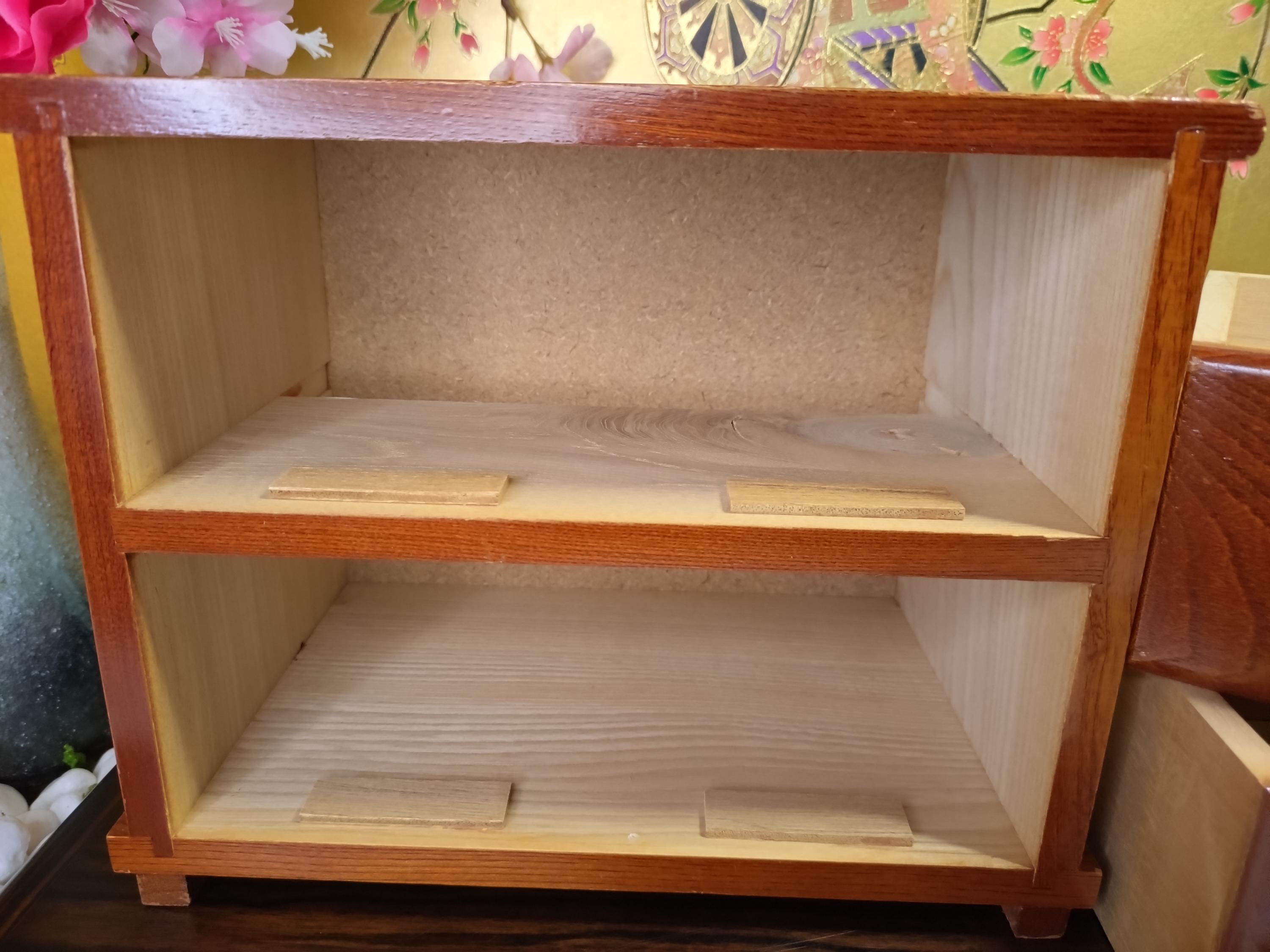 ヴィンテージの欅材ミニ箪笥：日本の記念品箱 - Etsy 日本