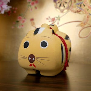 ヴィンテージ 七福猫 七匹の招き猫の置物セット | 陶器の招き猫