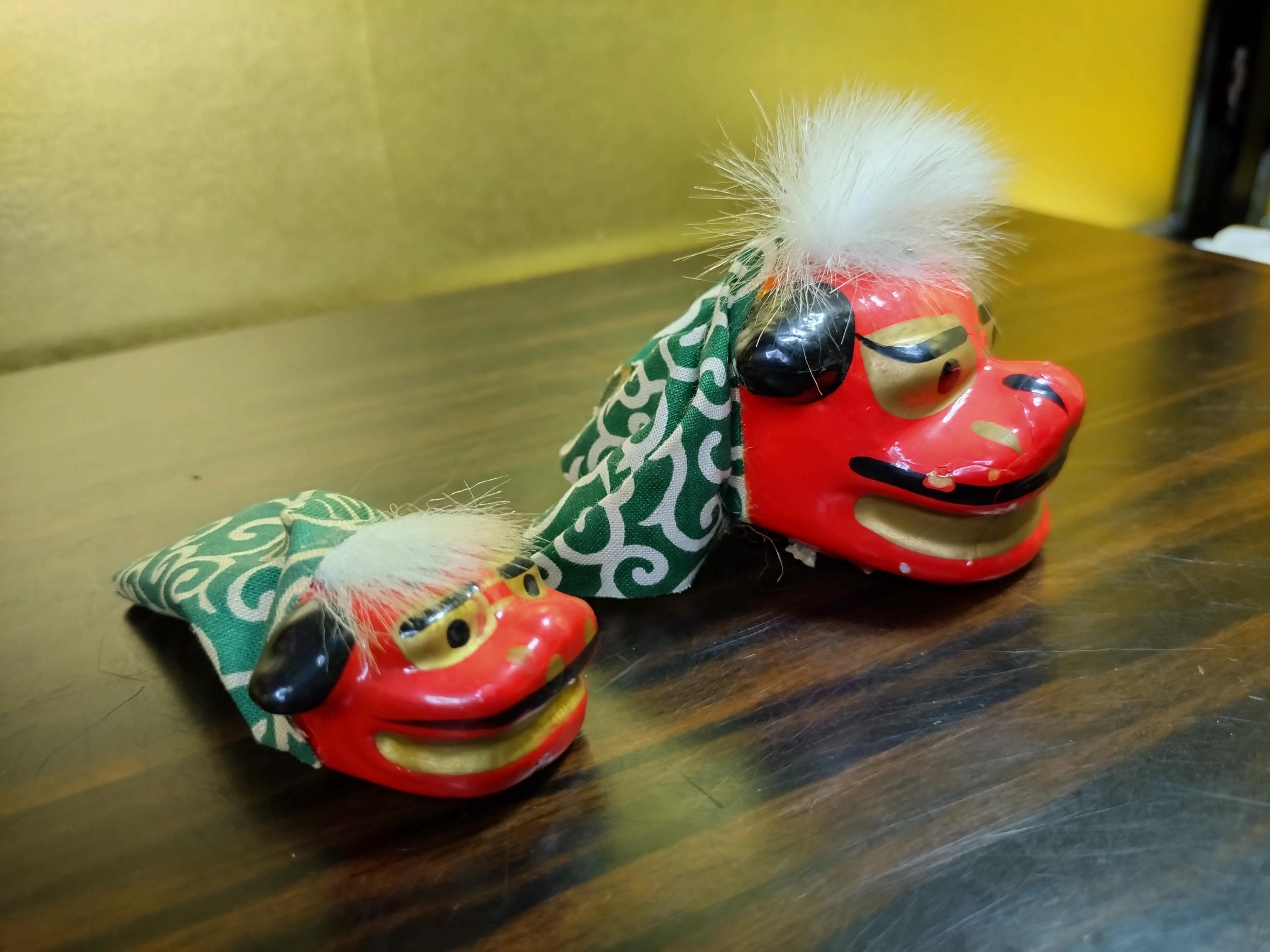 ヴィンテージ獅子舞面セット：日本の祭り装飾 - Etsy 日本
