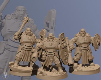 Bull Ogres | Red Pilgrim Miniature