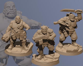 Ogres | Red Pilgrim Miniature