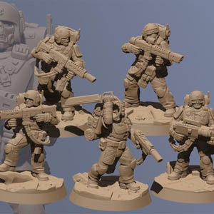 Veterans | Red Pilgrim Miniature