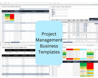 Project Management Excel Template | Task & Timeline Tracker