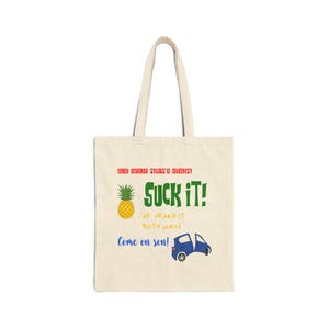 Psych quote and design tote bag