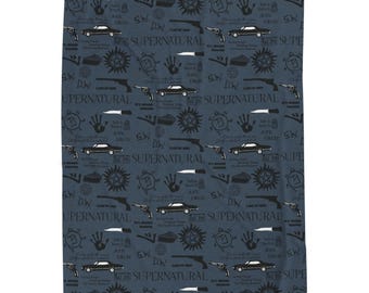 スーパーナチュラルぬいぐるみブランケットファンギフト、スーパー