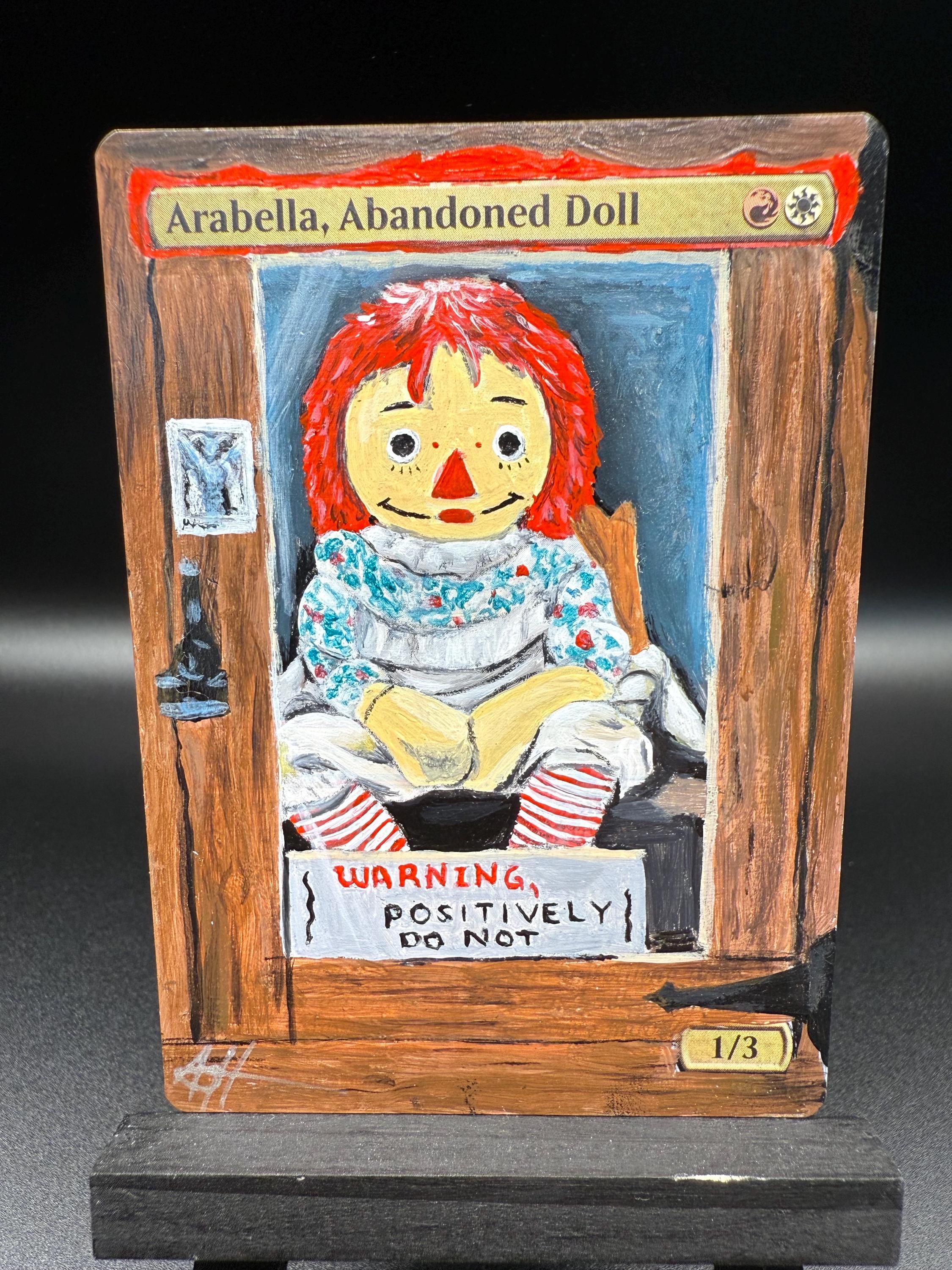 Arabella the Abandoned Doll Mtg - Etsy