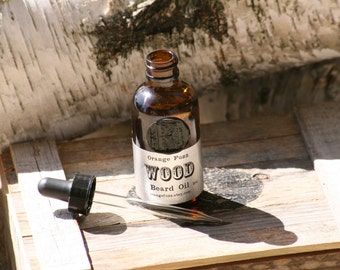 All Natural Wood Beard Oil