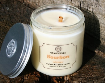 Bourbon Whiskey Soy Candle