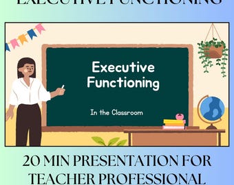 Presentation om exekutiv funktion för lärare
