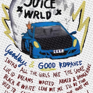 juice wrld  PNG |Sublimation Design | Instant Download | Digital File