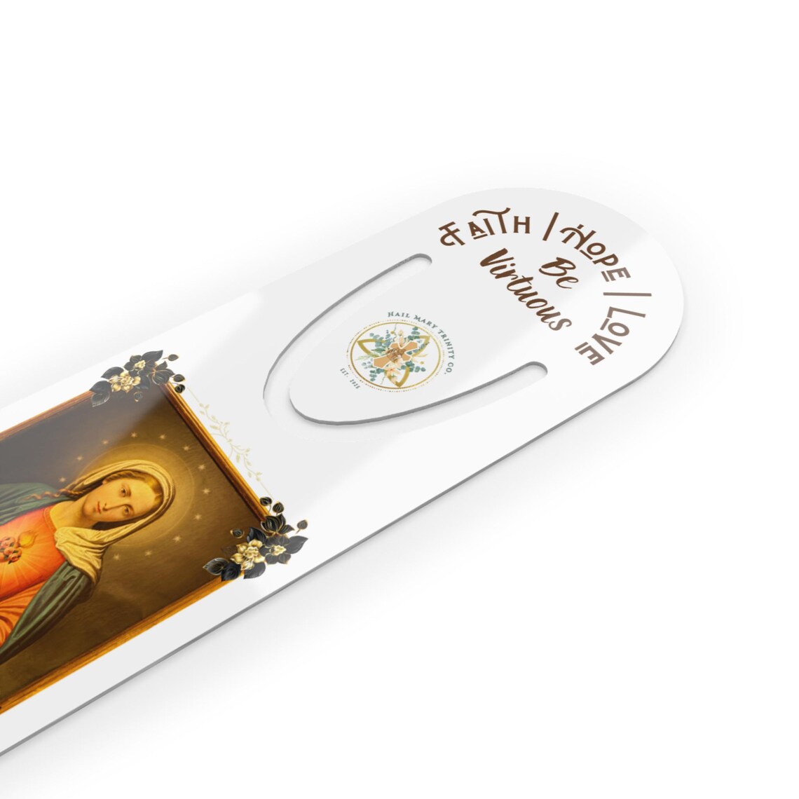 Blessed Virgin Mary Memorare Prayer Bookmark, Legion of Mary Bookmark ...