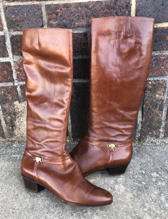 Vintage Feragamo Riding Boots