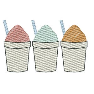 スノーボール スノーボール スケッチ スノーコーン ノーラ ニューオーリンズ 南部 春 夏 子供 赤ちゃん 刺繍 デザイン 複数サイズ 4x4 5x7 デジタルダウンロード