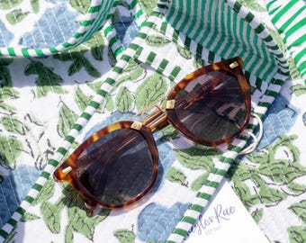 Quilted Sunglass Case | Block Print | Glasses Pouch | Handmade | Floral Fabric | Sunglasses | Travel Case | Eyeglass Case