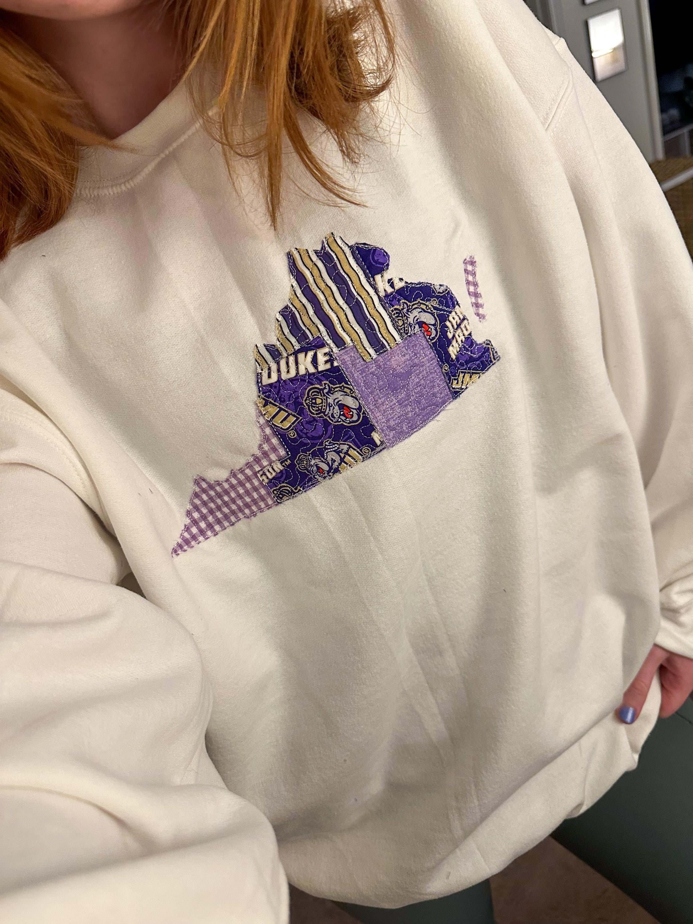 Patchwork Sweatshirt - Etsy