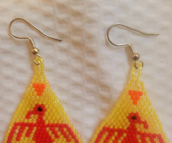 Handcrafted Native American Thunderbird Glass See… - image 5