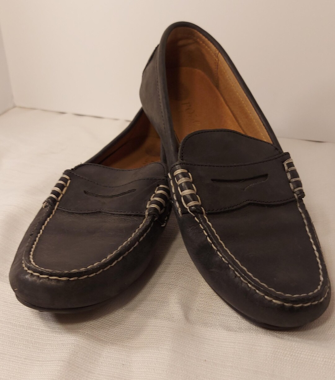 Vintage Polo Ralph Lauren Y2K Leather Penny Tassel Loafers Shoes Men\'s Size 10 Polo Ralph Lauren Made in England Vintage Tassel Loafer in  main image 3