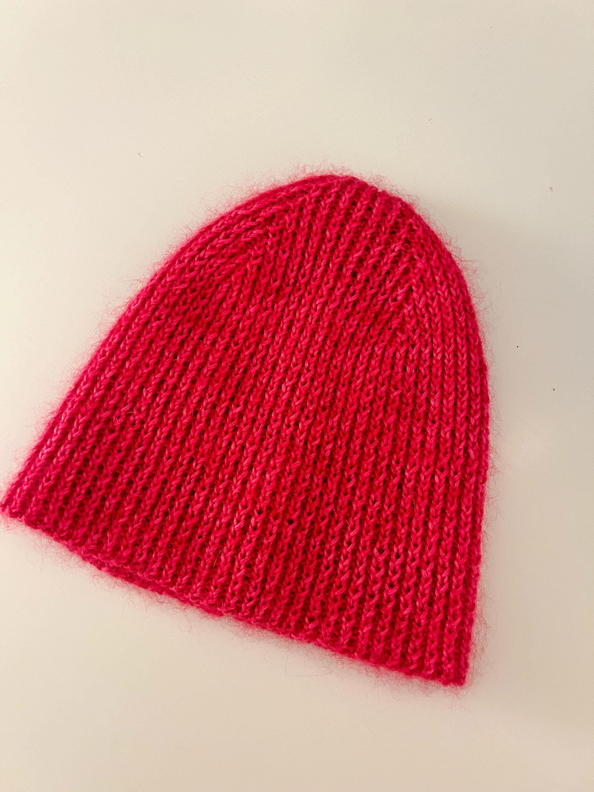 Knitted Beanie Pattern: Easy Beginner Ribbed Hat (PDF Download - Etsy