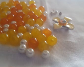 Destash bead lot mini bracelet kit