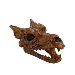 Werewolf Creepy Corpsed Skull