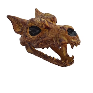 Werewolf Creepy Corpsed Skull
