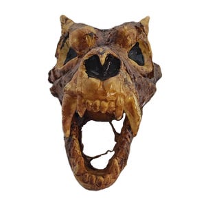 Werewolf Creepy Corpsed Skull