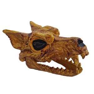 Werewolf Creepy Corpsed Skull
