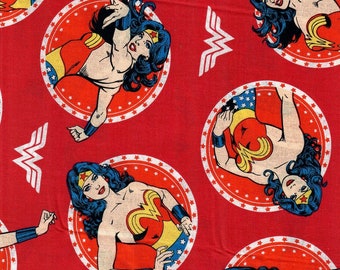 Wonder Woman Fabric Etsy