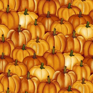 Pumpkin fabric, Autumn fabric, Pumpkin Harvest, fall fabric, Pumpkin Harvest, fall pumpkin, Henry Glass fabric, Cavalier Crows,
