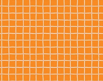 Winnie the Pooh, Riley Blake, cotton quilting, 100 Aker Woods, C15176-ORANGE,  Picnic Plaid, Orange Plaid, Orange Pooh,