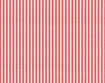 red stripe, red ticking, red white ticking, SPrings Creative, quilting sewing, 100% cotton fabric,