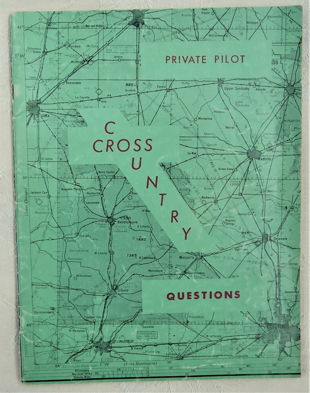 1957 Private Pilot Crosscountry Questions and Answers Study Etsy