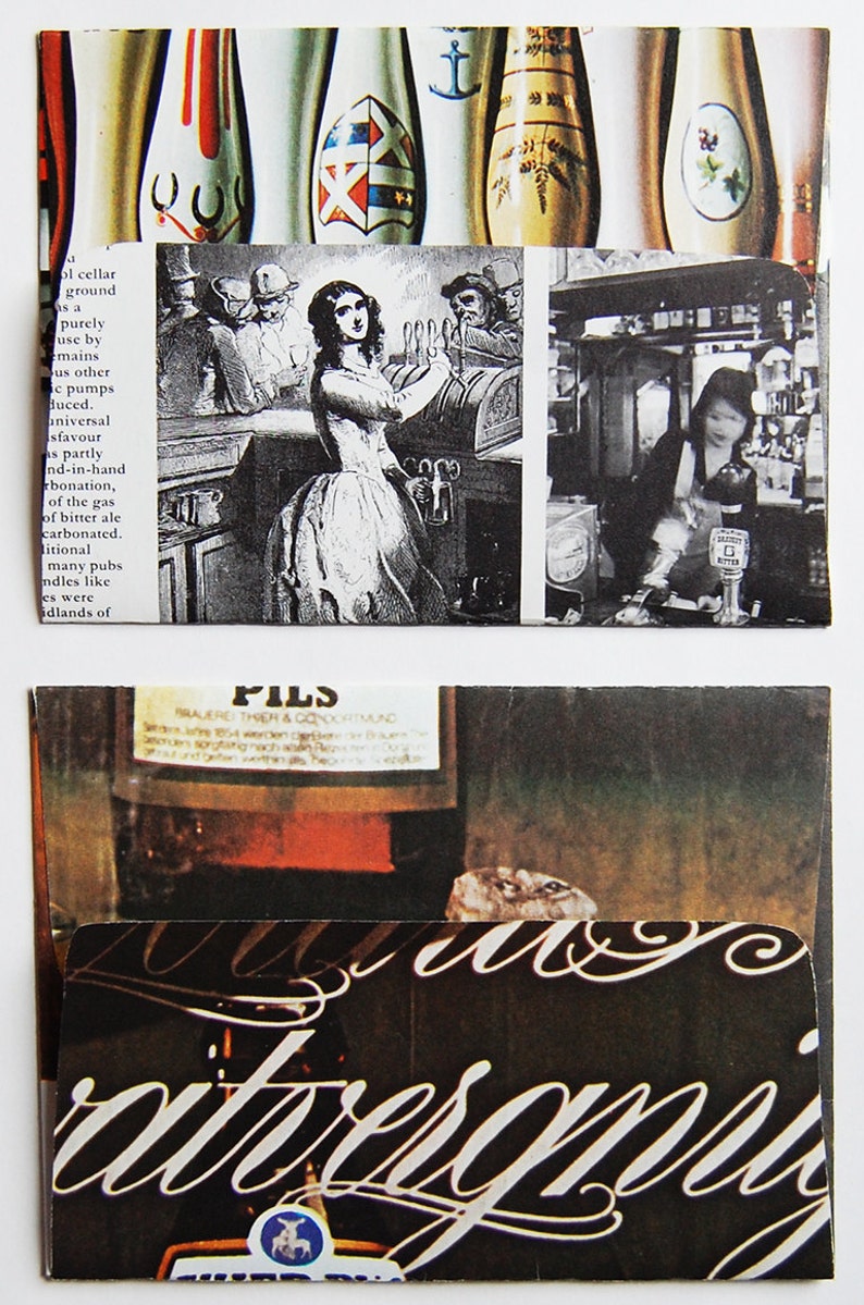 May include: A vintage advertisement for Pils beer featuring a bottle of beer with a label that reads "Pils" and "Brauerei Thier & Co. Dortmund". The advertisement also features a scene of people in a pub.