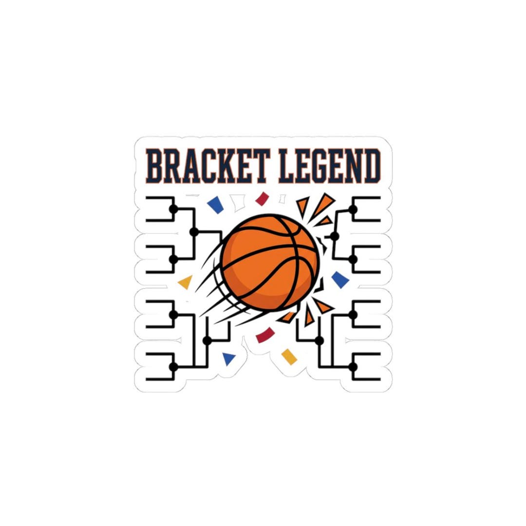 Bracket Racing Sticker Bracket Legend Sticker | College Tournament, Bracket, Hoops, Gameday - Etsy