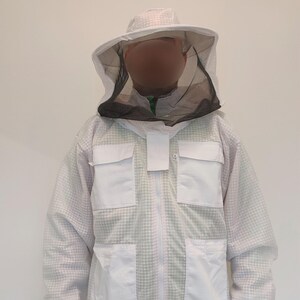 Giacca Apicoltore Professionale URBANSBEE Con Velo - Tuta Protezione Api In Cotone - Foto 8