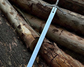 Handmade Scottish Claymore Sword | Stainless Steel Replica, Cosplay & Display