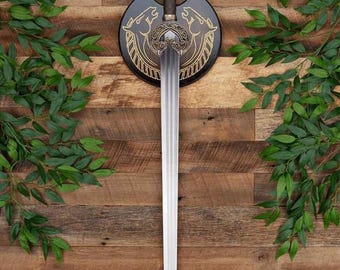 Rohan King Wall Display Piece | Handmade Decorative Prop | Fantasy Medieval Decor | Collector Gift