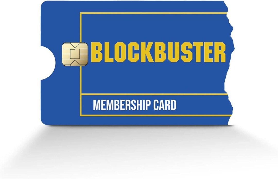 Blockbuster Custom Vinyl Credit Card Sticker by CC Wraps - Etsy